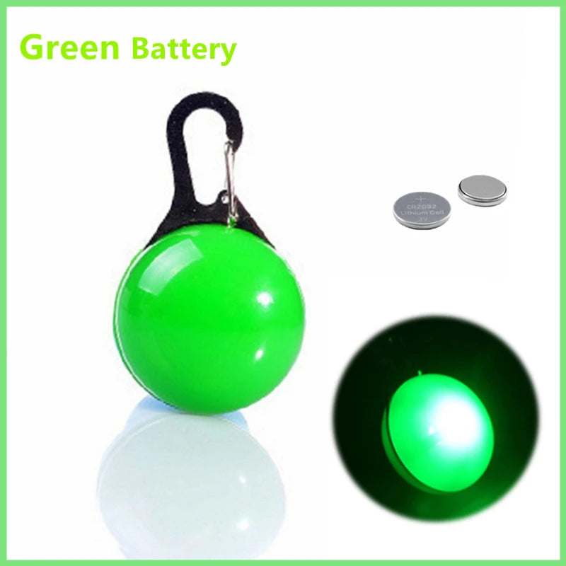 LED Light-Up Dog Collar, USB or Battery Powered