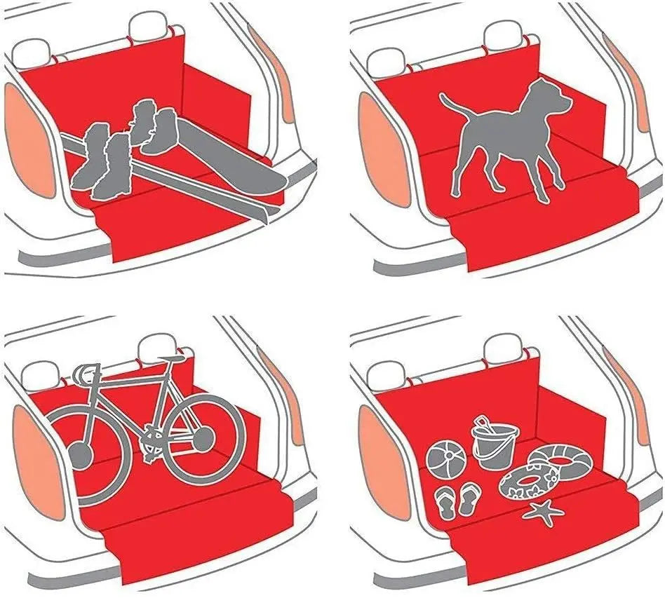 Waterproof dog car seat cover in an SUV – photo 3