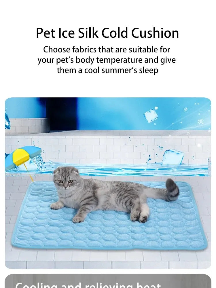 Pet cooling mat for cats and small dogs – photo 7