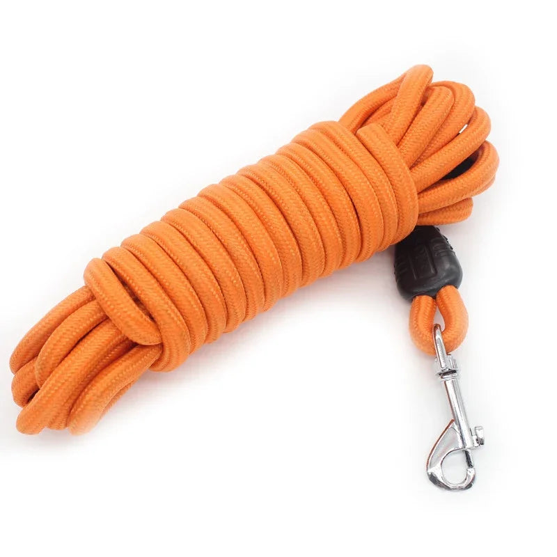 Long nylon recall training lead for dogs – photo 3