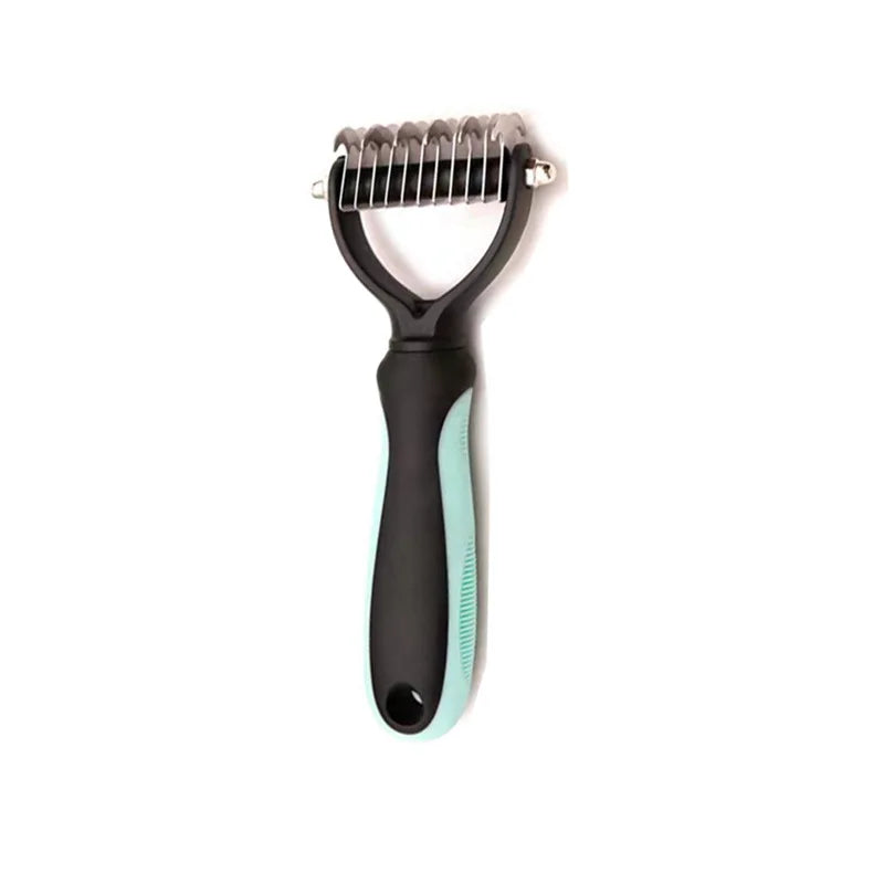 Stainless Steel Deshedding Brush for Cats & Dogs