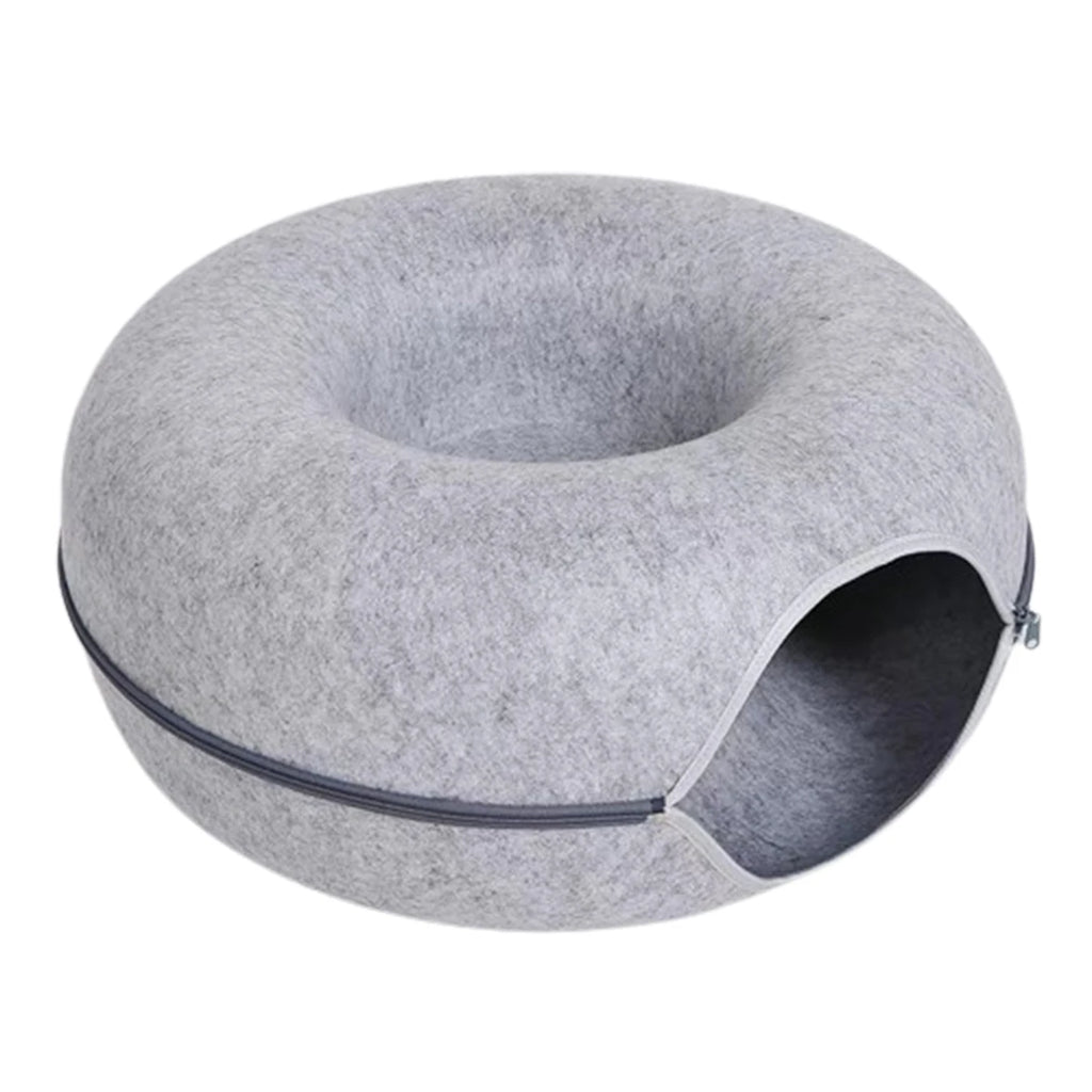 Felt tunnel cat bed - photo 7