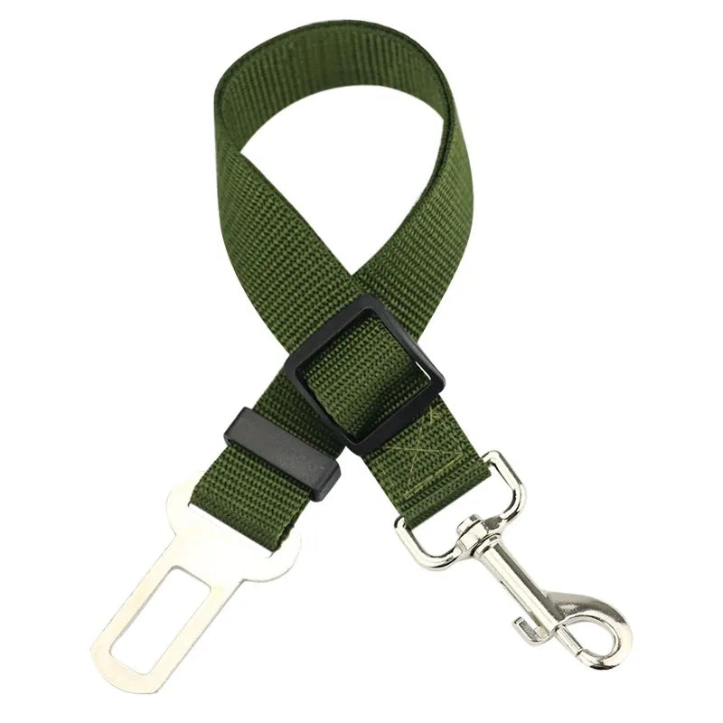 Adjustable Dog Car Seat Belt Lead