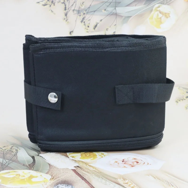 Black foldable travel litter box for cats – photo 5