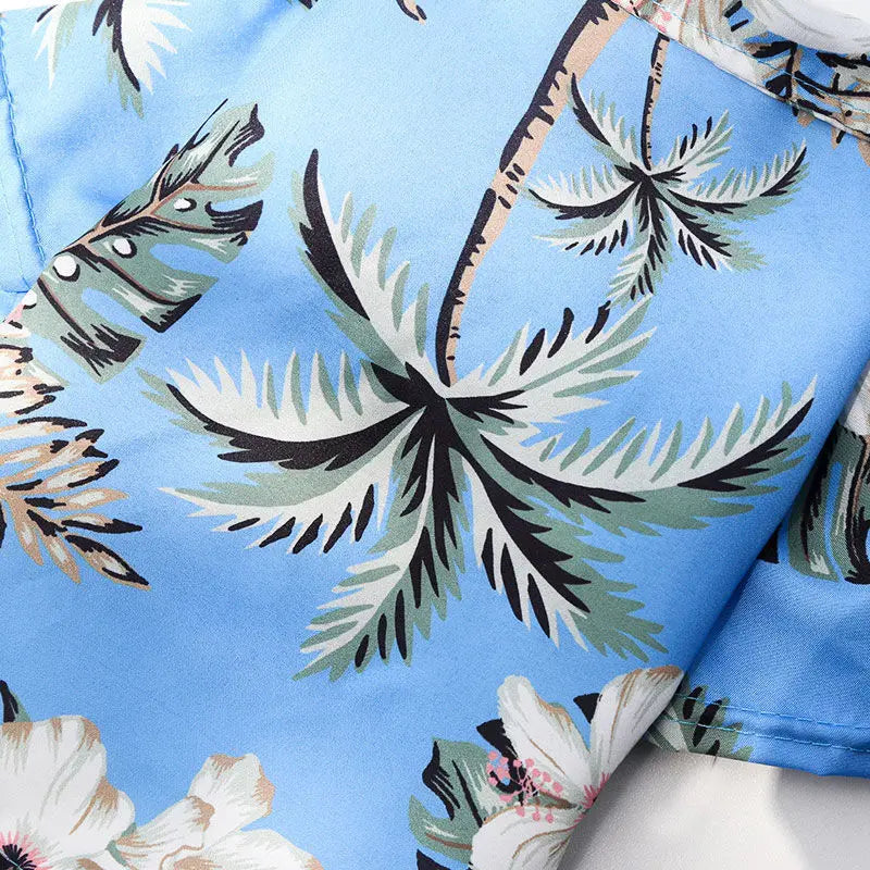 Dog wearing a Hawaiian pineapple-print shirt – photo 5