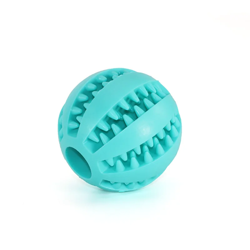 Treat Dispensing Rubber Ball for Dogs