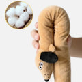 Plush snail-shaped snuffle mat for hiding pet treats – photo 7