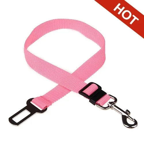 Adjustable Dog Car Seat Belt Lead