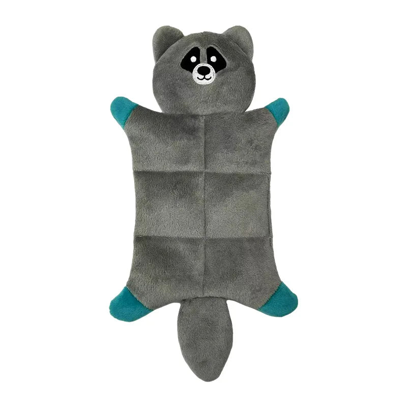 Animal-shaped plush squeaky dog toy – photo 11
