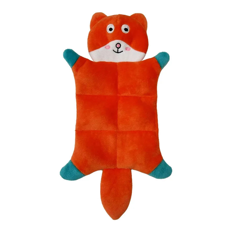 Animal Plush Squeaky Toy for Small & Medium Dogs