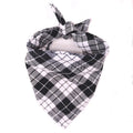 Dog wearing a plaid cotton bandana – photo 10