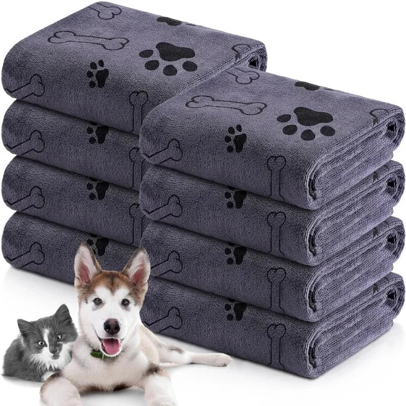 Absorbent microfibre dog towel – photo 8