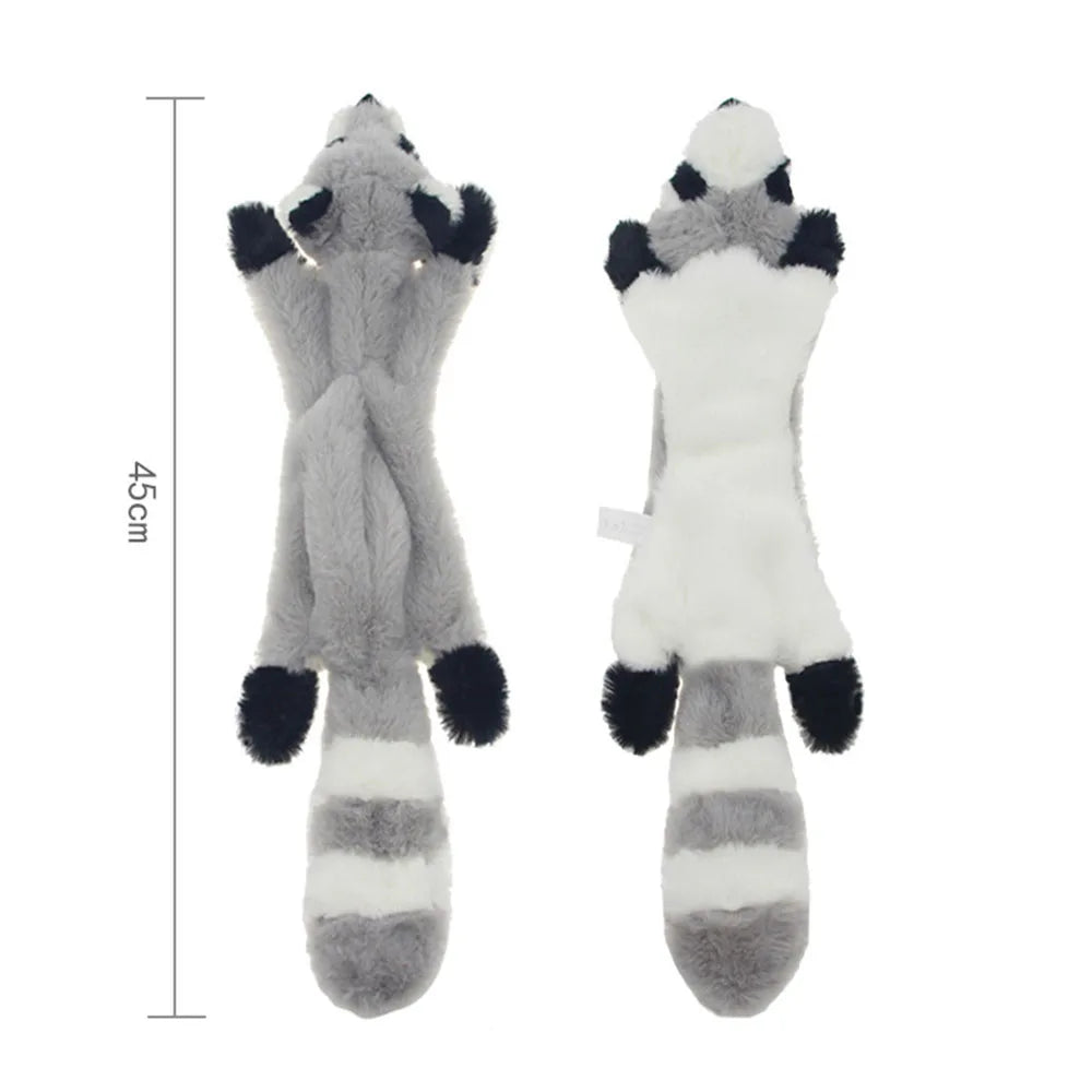 Stuffing-Free Squeaky Animal Dog Toy
