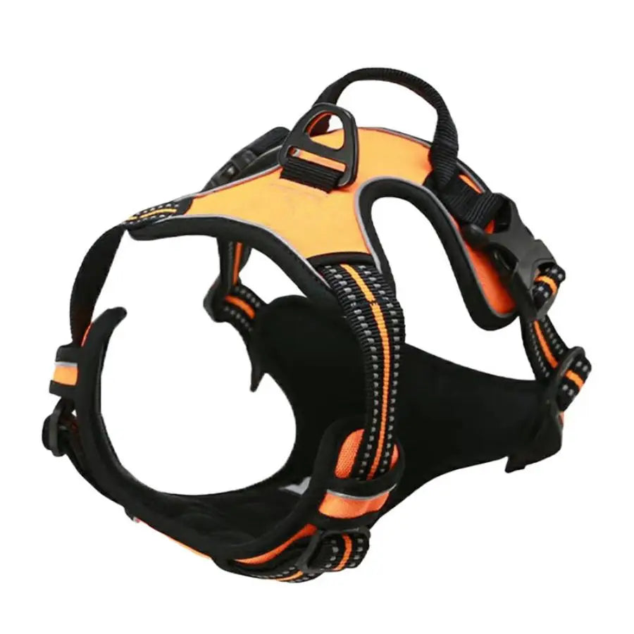 Reflective Dog Harness with Front Clip & Handle