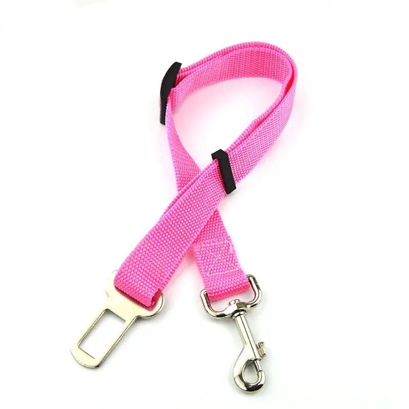 Adjustable Dog Car Seat Belt Lead