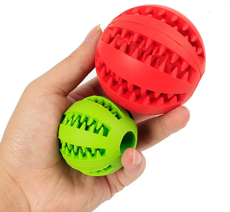 Natural rubber treat dispensing ball for dogs – photo 8