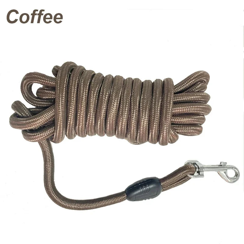 Long nylon recall training lead for dogs – photo 11