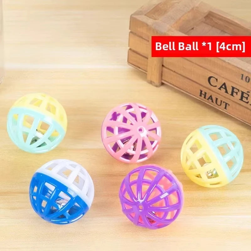 Felt cat puzzle box toy with a ball inside – photo 5