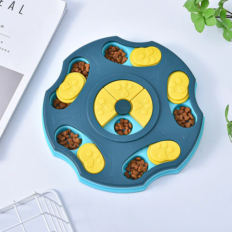 Slow feeder puzzle bowl for dogs and cats – photo 12