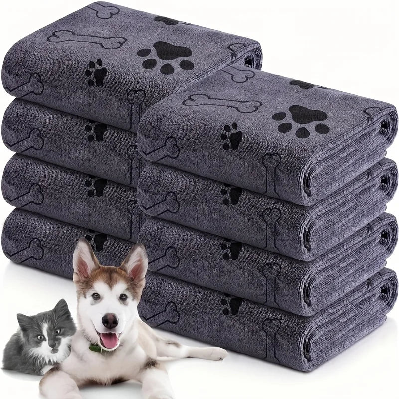 Absorbent microfibre dog towel – photo 2