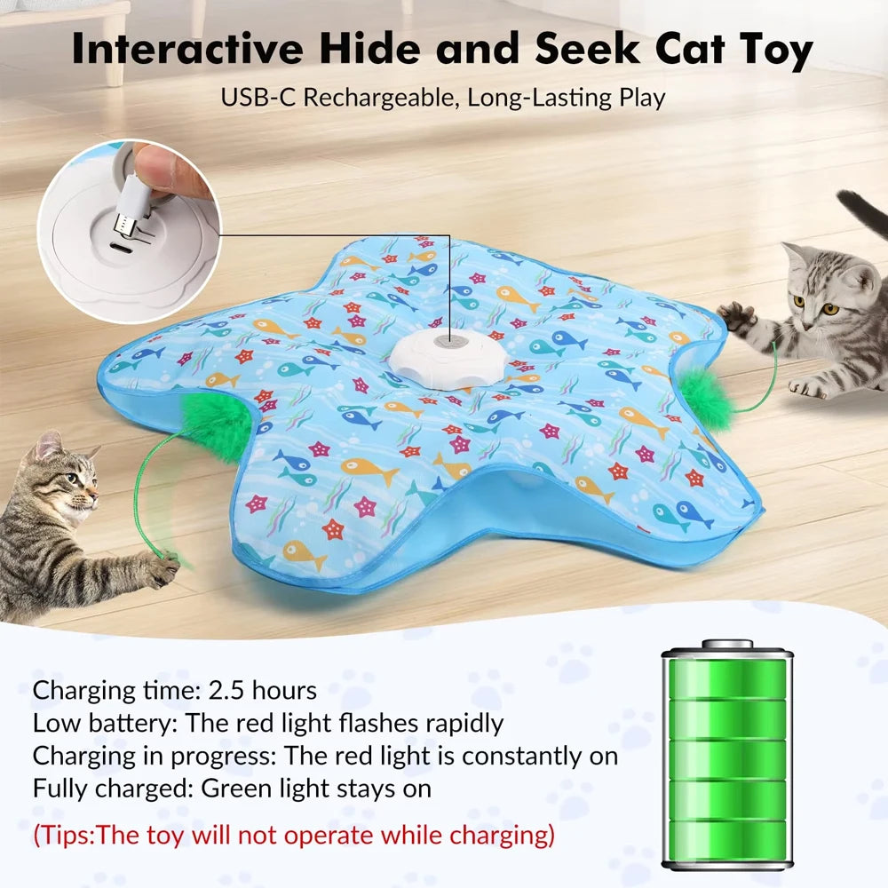 Hide-and-Seek Motion Cat Toy – photo 5