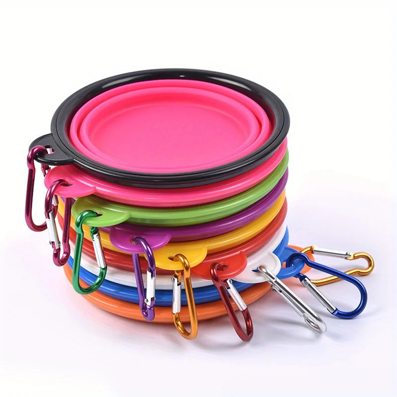 Collapsible travel bowl for dogs
