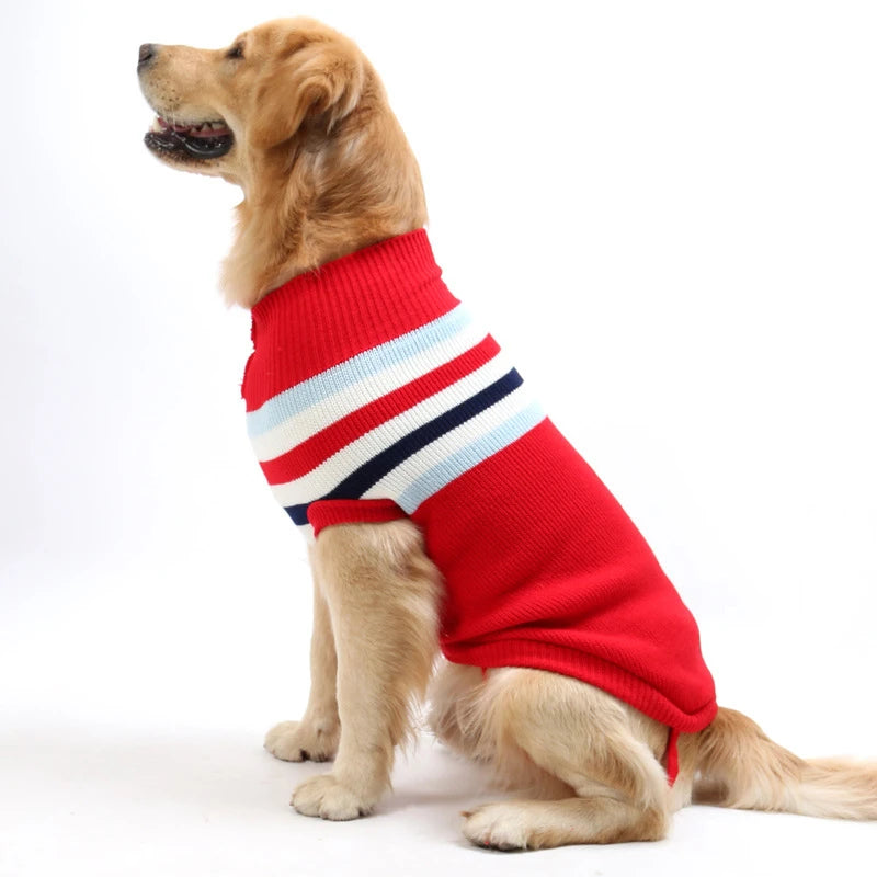 Christmas Reindeer Knitted Dog Jumper
