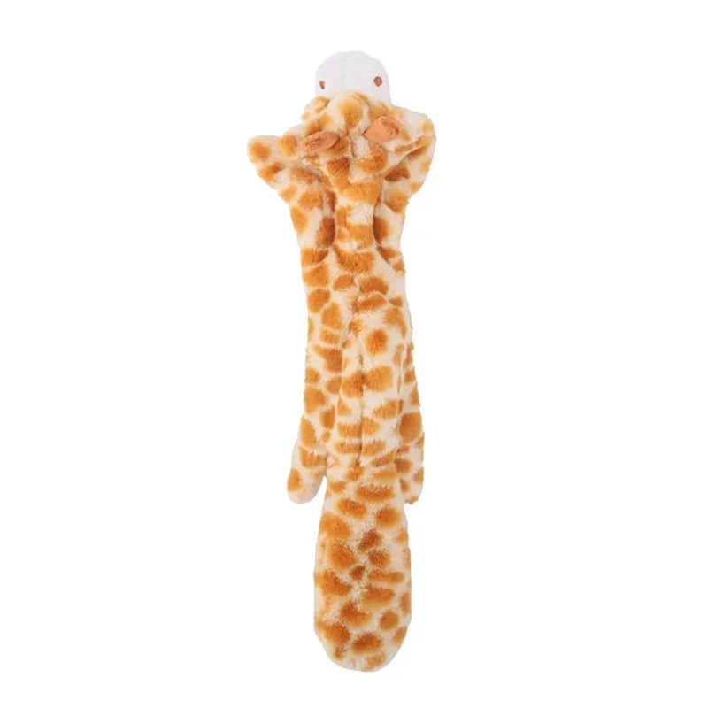 Stuffing-Free Squeaky Animal Dog Toy