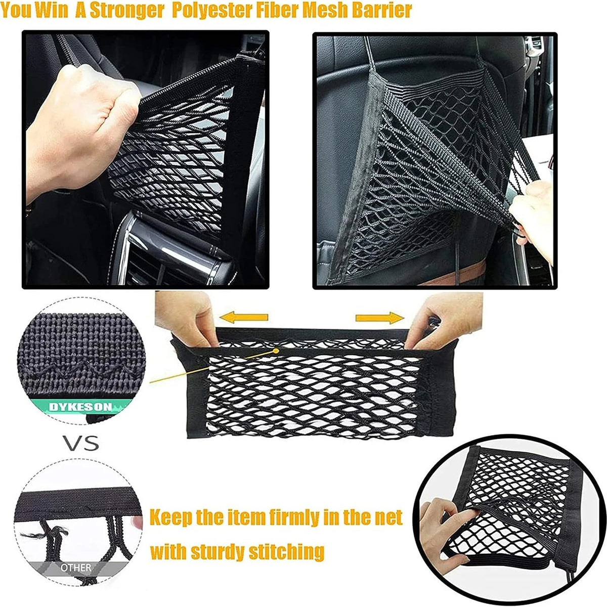 Car Pet Barrier Net – photo 3
