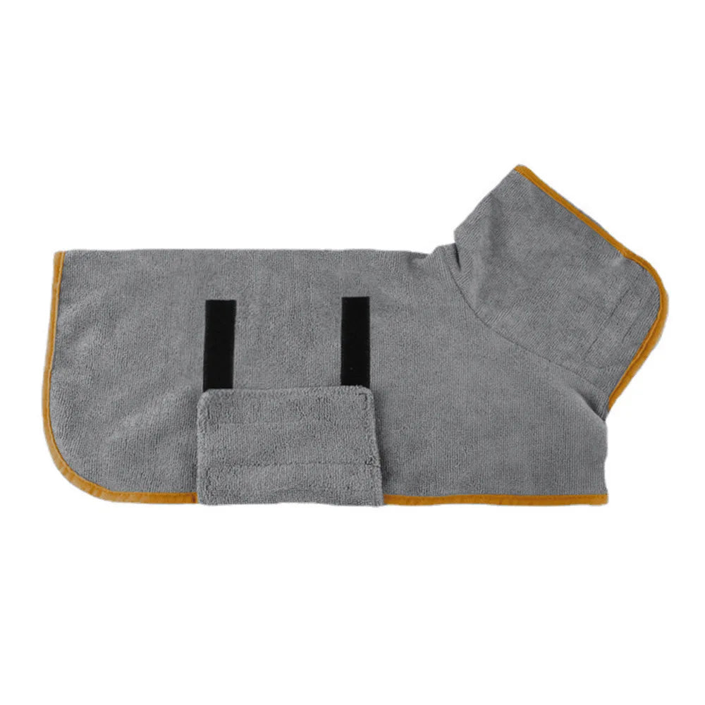 Microfibre Dog Bathrobe Drying Coat