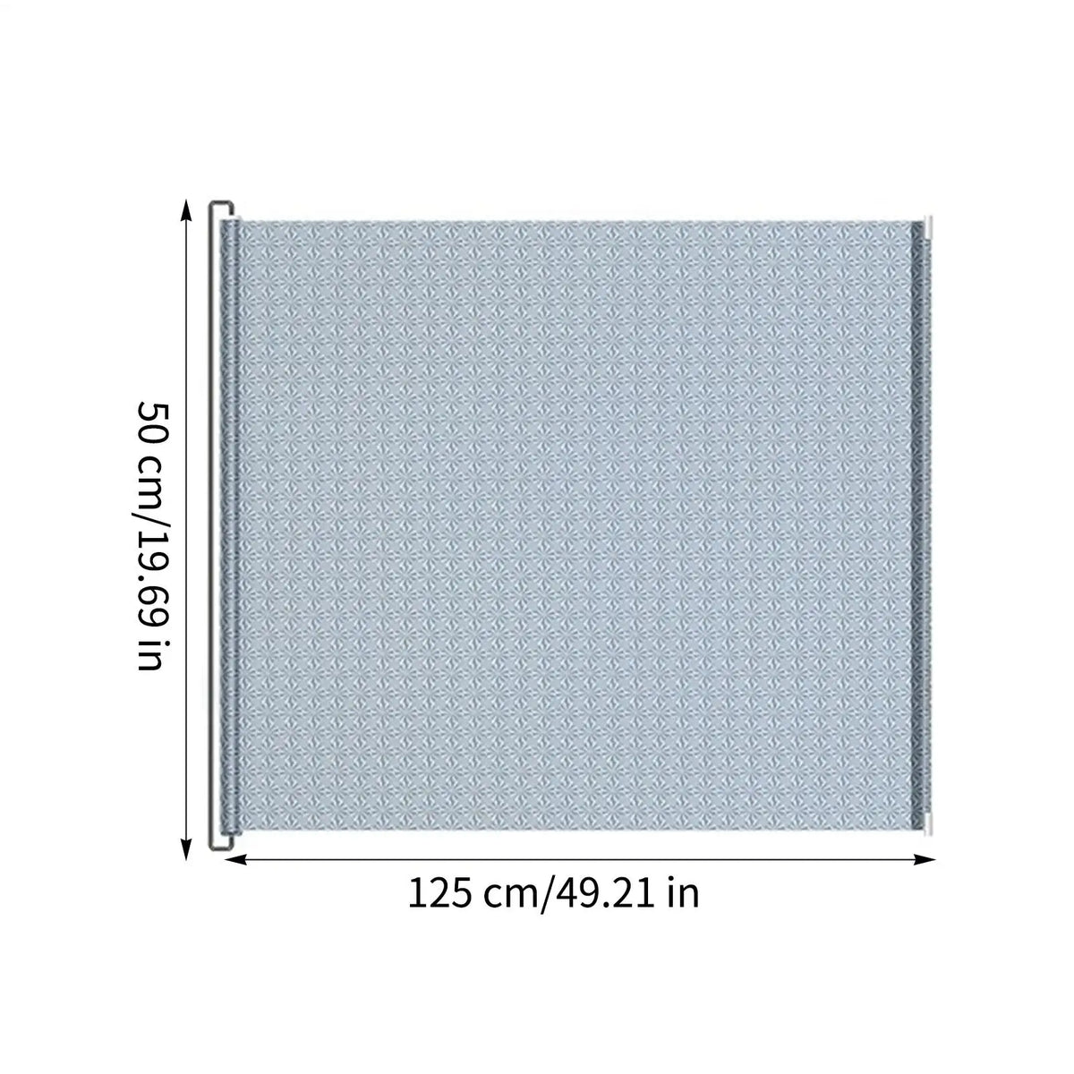 Retractable mesh pet gate across a doorway – photo 8