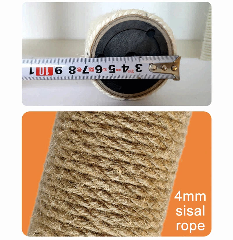 Replacement Sisal Scratching Post for Cat Trees