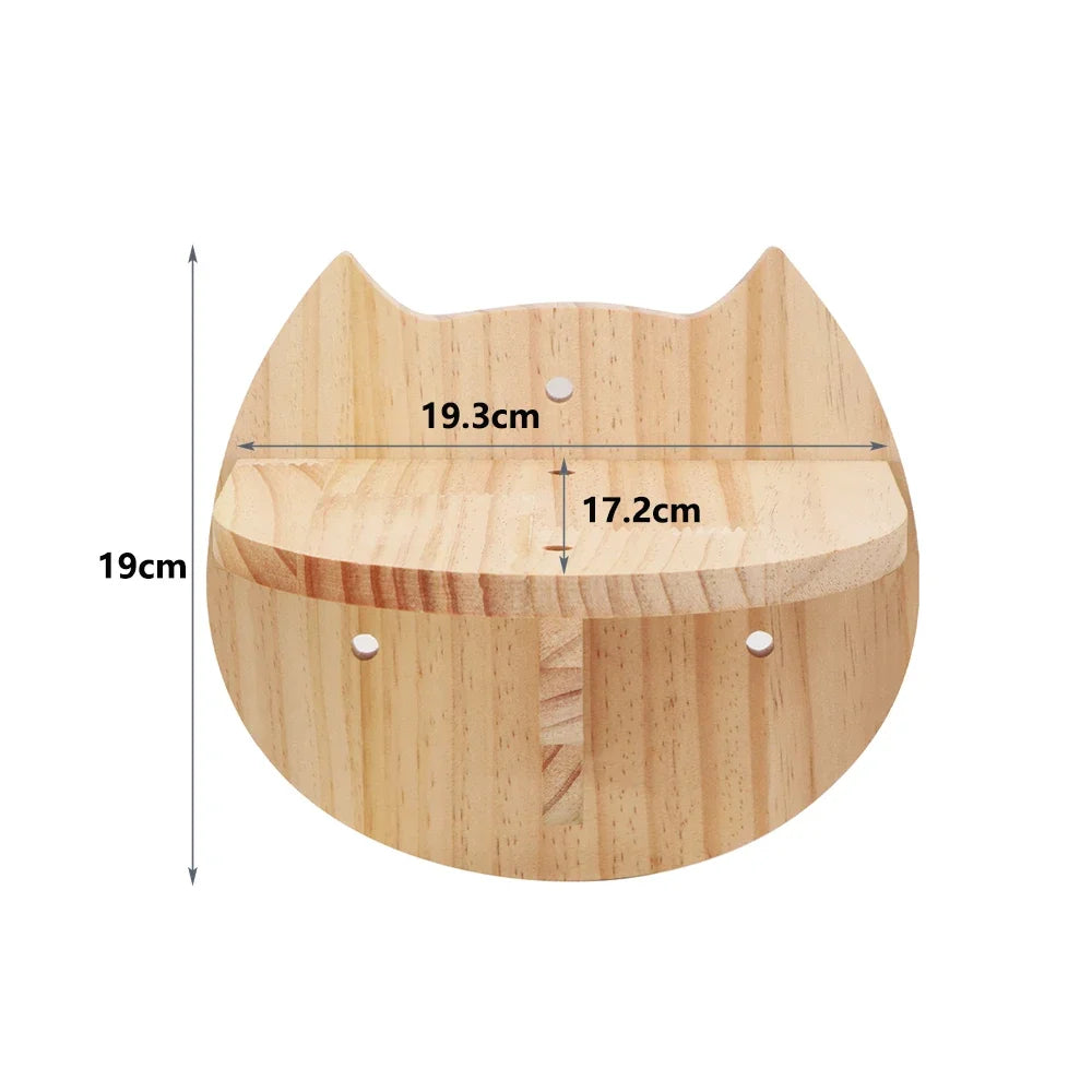 Wall-Mounted Cat Shelves, Steps & Hammocks