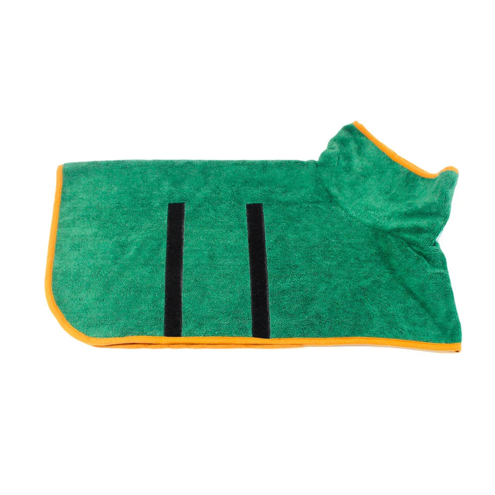 Microfibre Dog Bathrobe Drying Coat