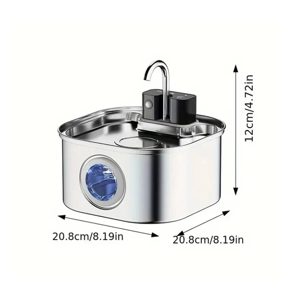Cordless motion-sensor cat water fountain - photo 5