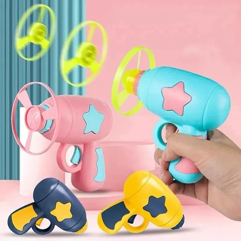Cat toy launcher with mini flying discs – photo 5