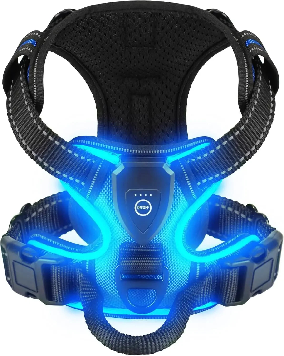 Light-up LED dog harness - photo 10
