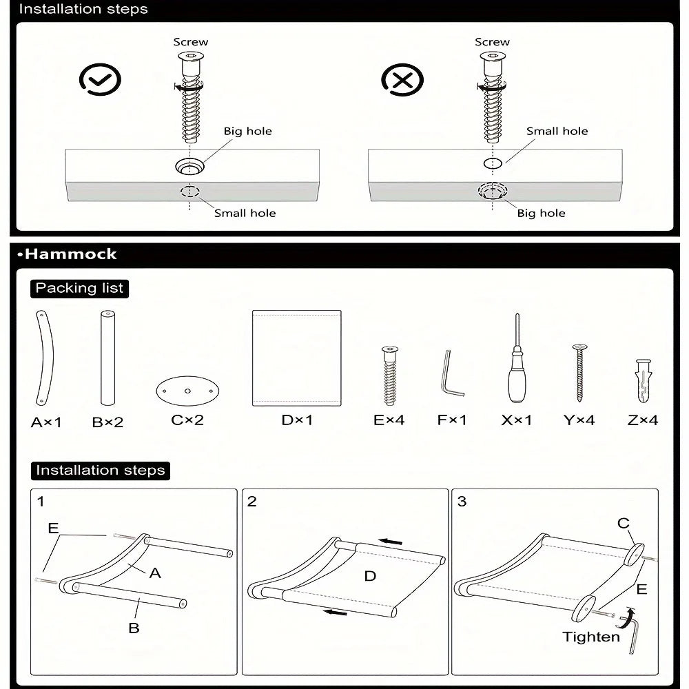 Wall-Mounted Cat Shelves, Steps & Hammocks