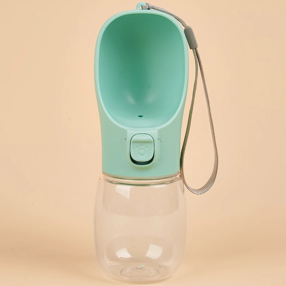 Portable Dog Water Bottle with Drinking Bowl