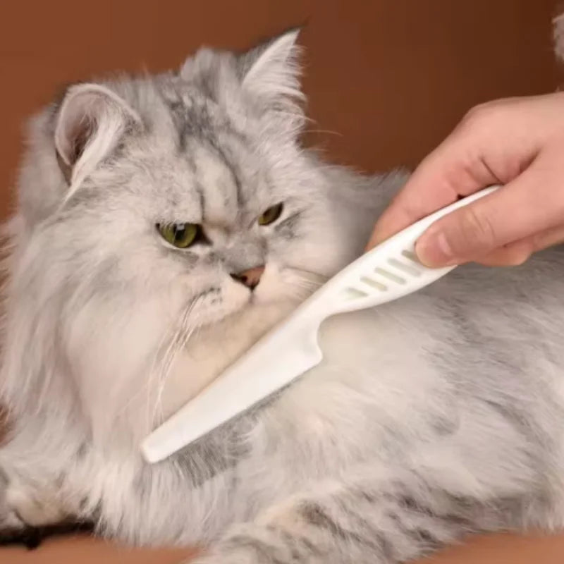 Stainless steel flea comb for cats and dogs – photo 5