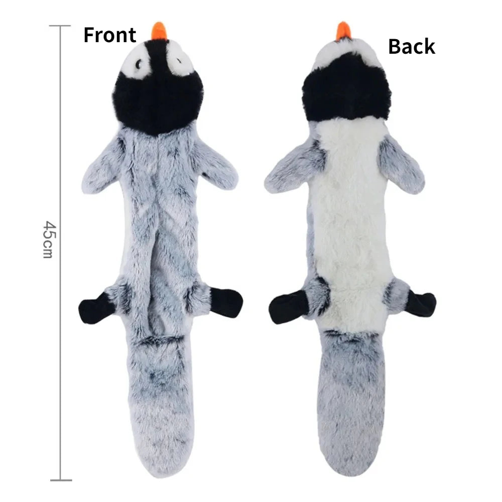 Stuffing-Free Squeaky Animal Dog Toy