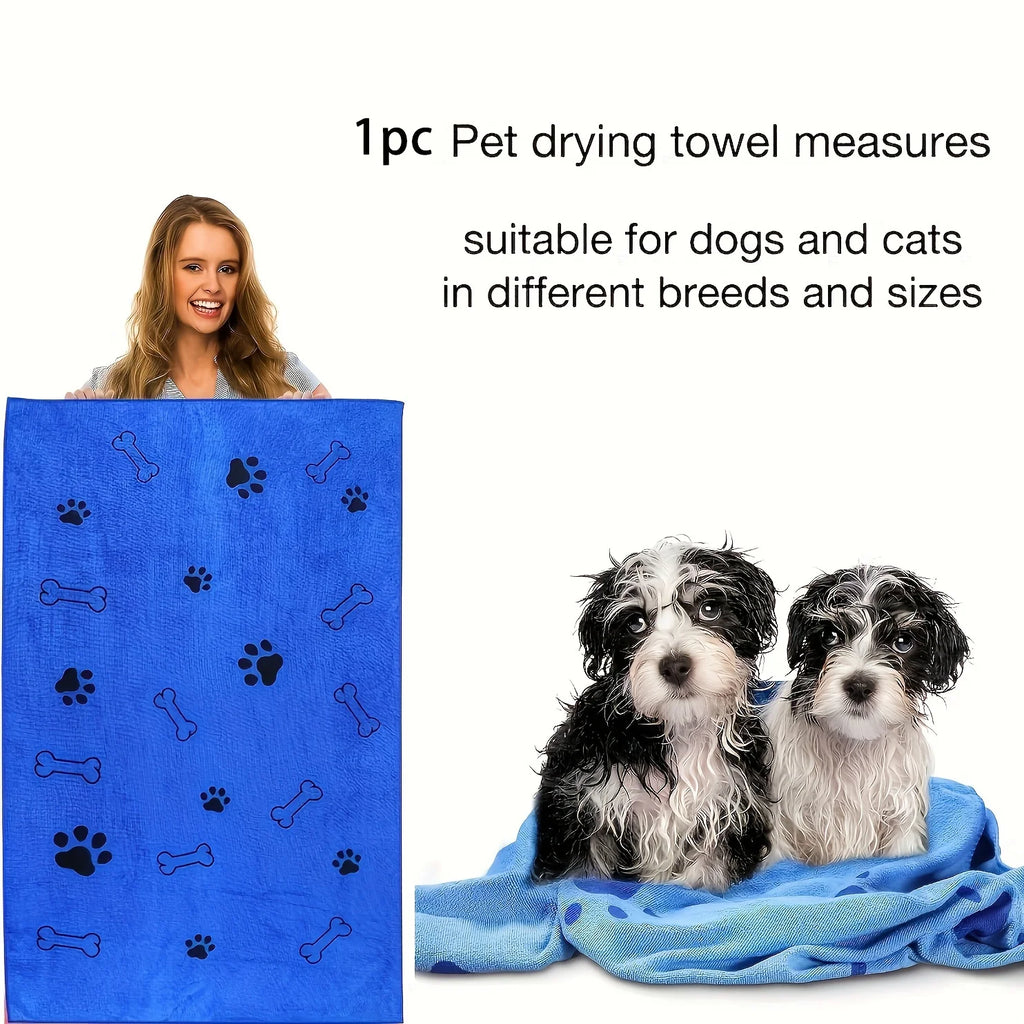 Absorbent microfibre dog towel – photo 3