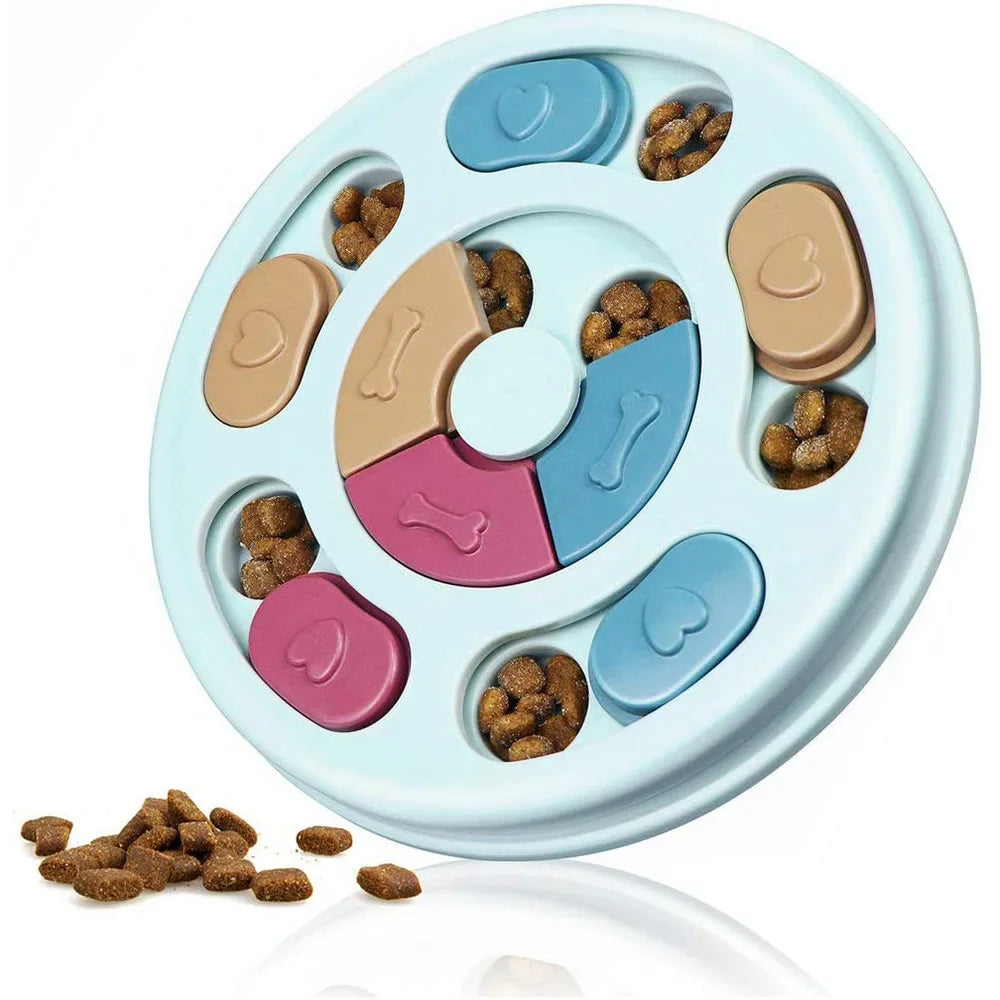 Slow feeder puzzle bowl for dogs and cats – photo 4