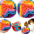 Snuffle Ball Dog Toy, Treat-Hiding Foraging Puzzle Ball for Dogs – photo 9