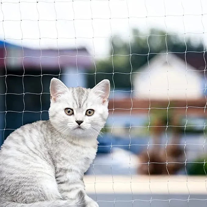 Clear Balcony & Window Net for Cats