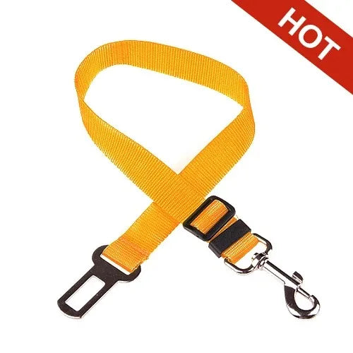 Adjustable Dog Car Seat Belt Lead