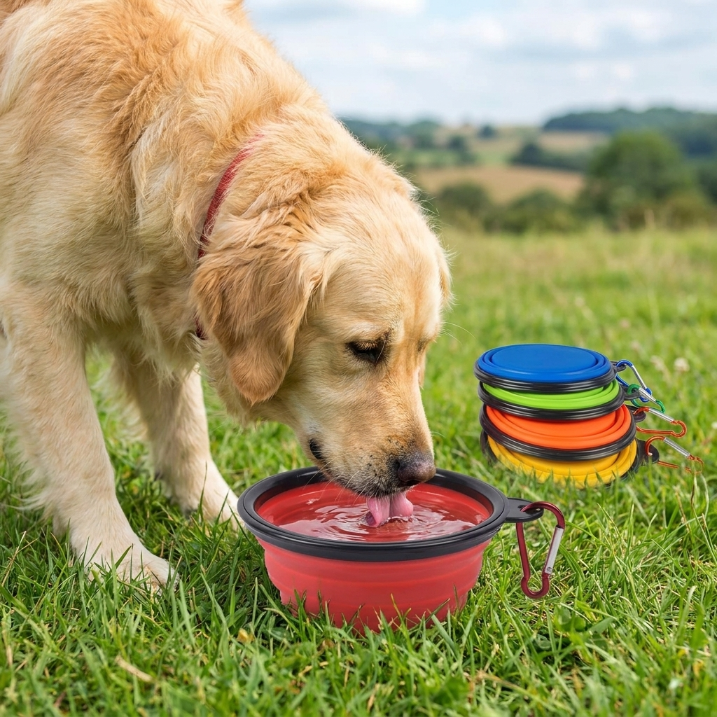 Collapsible Travel Bowl for Dogs