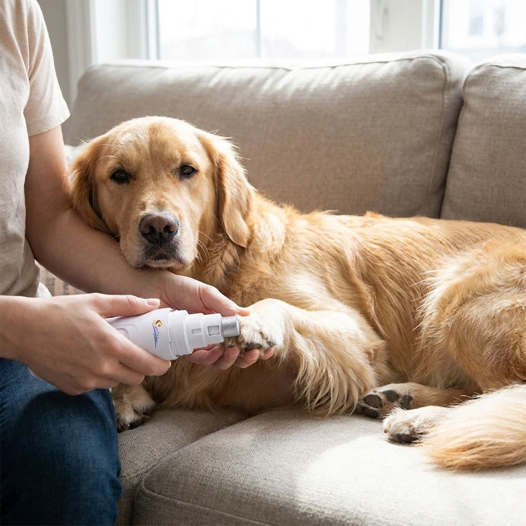 Rechargeable Pet Nail Grinder for Dogs & Cats
