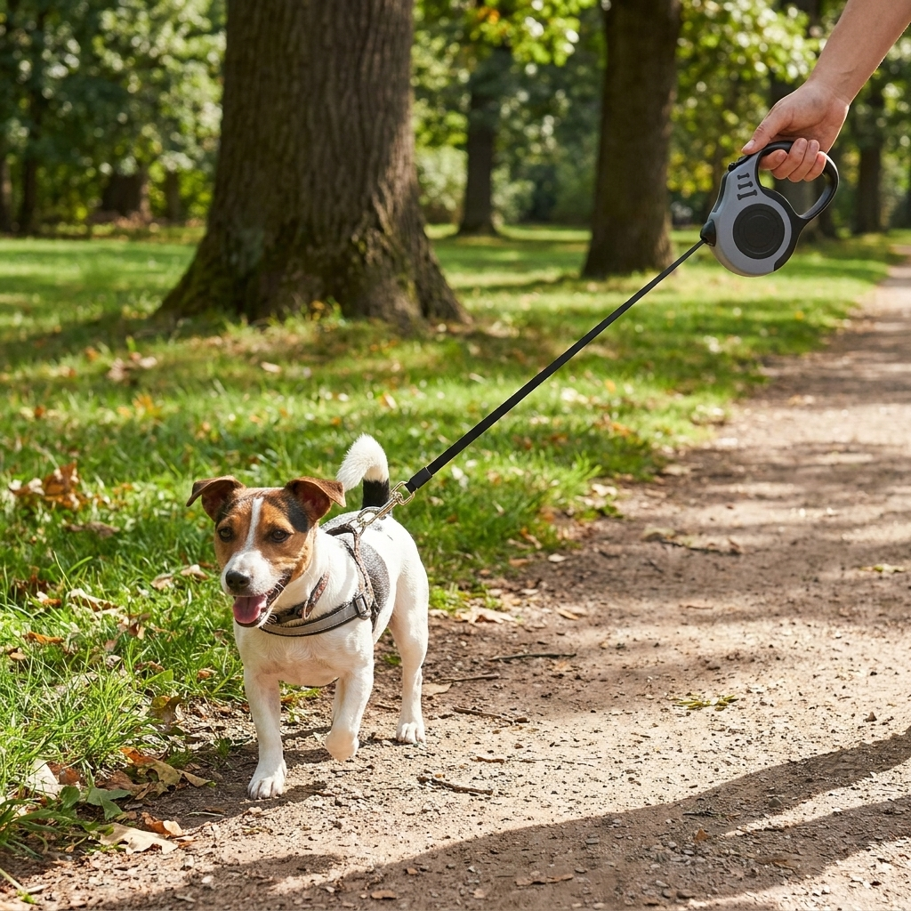 Retractable Dog Lead for Small Dogs